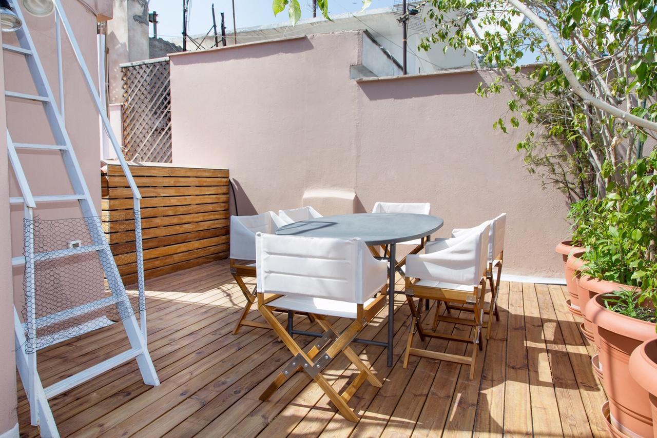 Beautiful Penthouse In Athens With Outside Jacuzzi Apartment Bagian luar foto