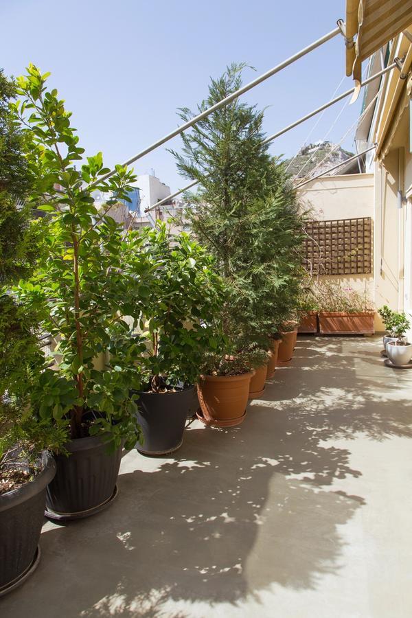 Beautiful Penthouse In Athens With Outside Jacuzzi Apartment Bagian luar foto