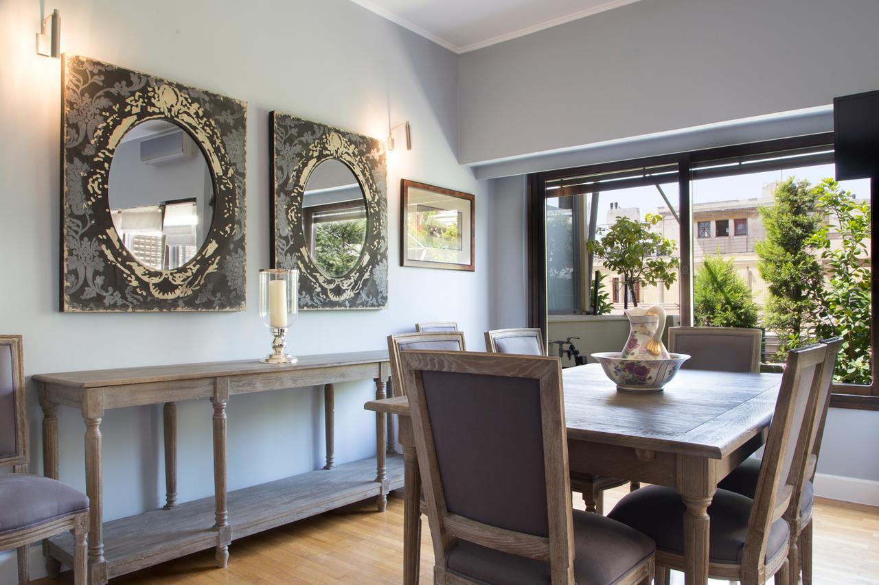 Beautiful Penthouse In Athens With Outside Jacuzzi Apartment Bagian luar foto