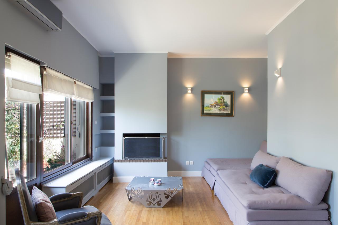 Beautiful Penthouse In Athens With Outside Jacuzzi Apartment Bagian luar foto
